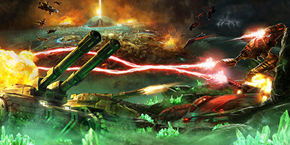 Command & Conquer Tiberium Alliances – Key-Artworks & Logos